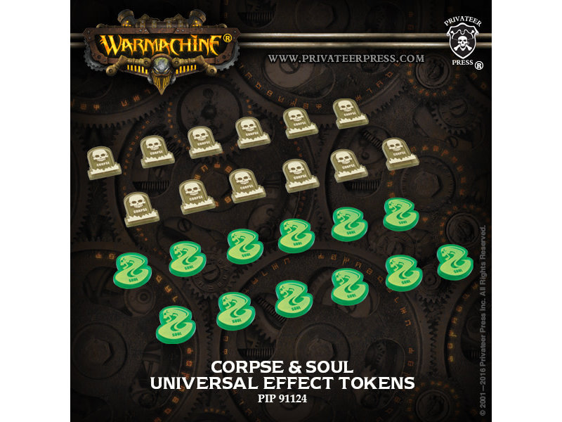 Privateer Press Corpse And Soul Tokens (PIP 91124)