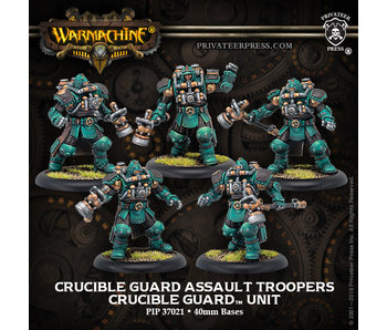 Crucible Guard - Assault Troopers (5) (Metal/Resin) (PIP 37021)