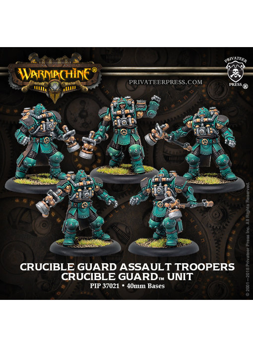 Crucible Guard - Assault Troopers (5) (Metal/Resin) (PIP 37021)