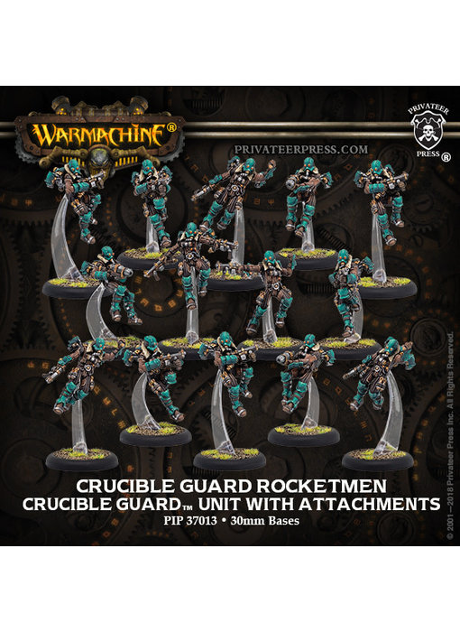 Crucible Guard - Rocketmen Unit (14) (metal/resin) (PIP 37013)