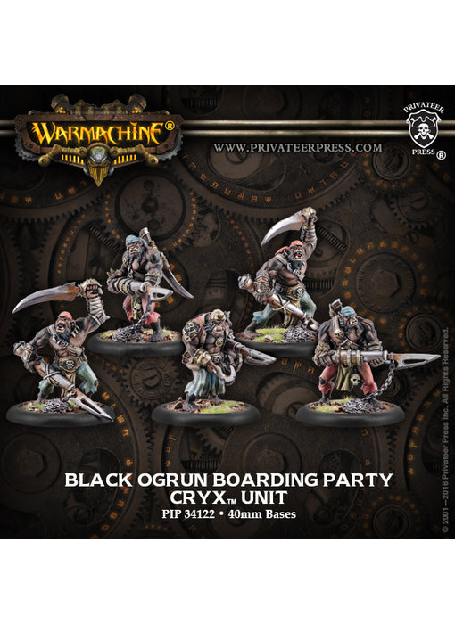 Cryx - Black Ogrun Boarding Party (PIP 34122)