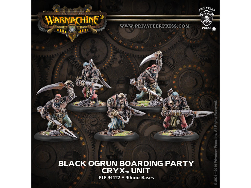 Privateer Press Cryx - Black Ogrun Boarding Party (PIP 34122)