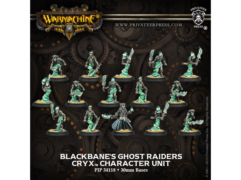 Privateer Press Cryx - Blackbanes Ghost Raiders (PIP 34118)