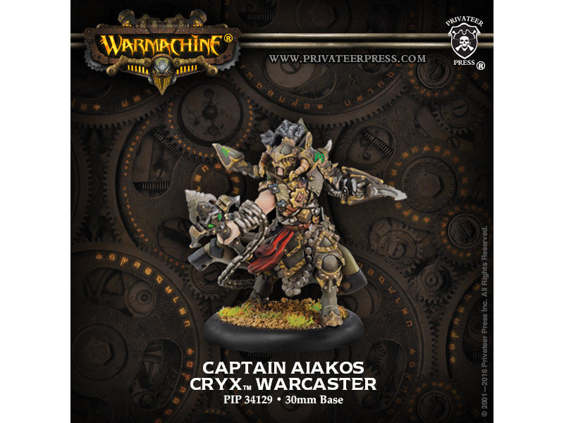 Cryx - Captain Aiakos (PIP 34129)