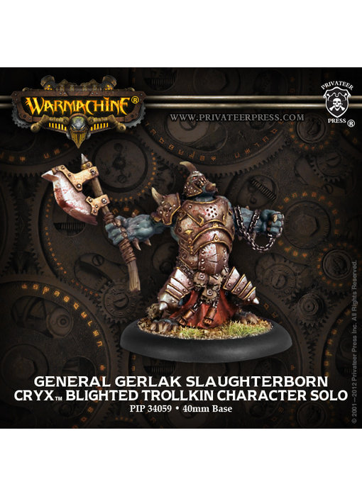 Cryx - General Gerlak Slaughterborn (PIP 34059)