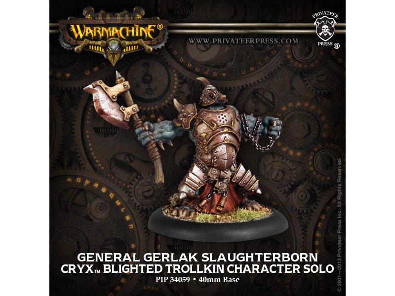 Cryx - General Gerlak Slaughterborn (PIP 34059)
