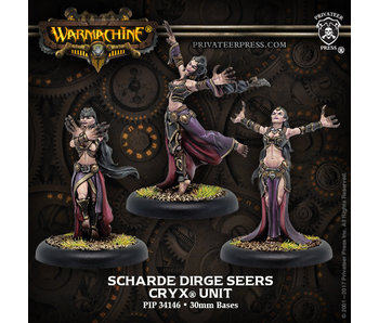 Cryx - Scharde Dirge Seers (Metal) (3) (PIP 34146)