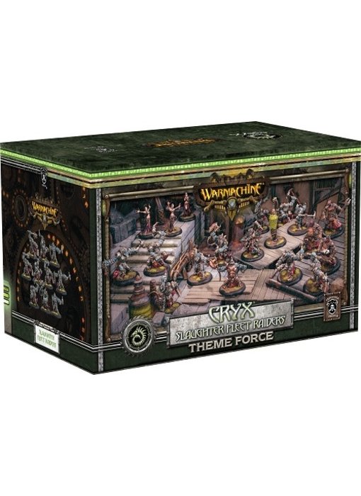 Cryx - Slaughter Fleet Raiders Theme Force Box (Mixed Resin/Metal) (PIP 34139)