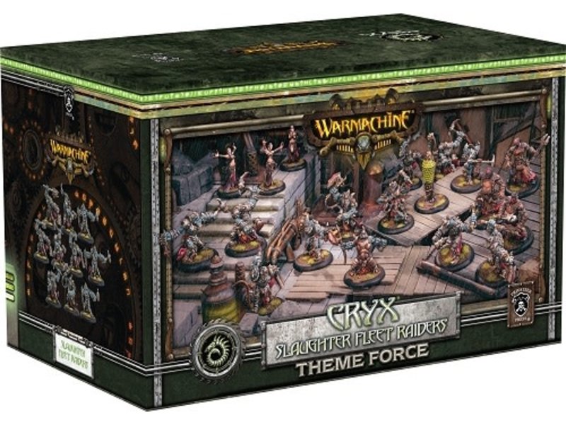 Cryx - Slaughter Fleet Raiders Theme Force Box (Mixed Resin/Metal) (PIP 34139)