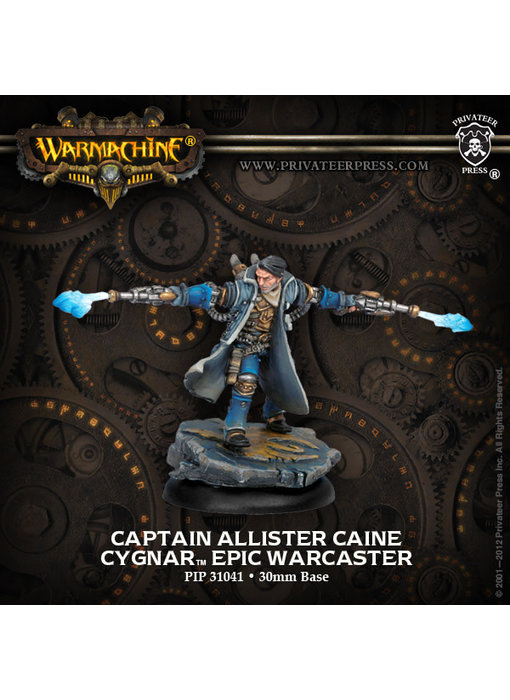 Cygnar - Captain Allister Caine (PIP 31041)