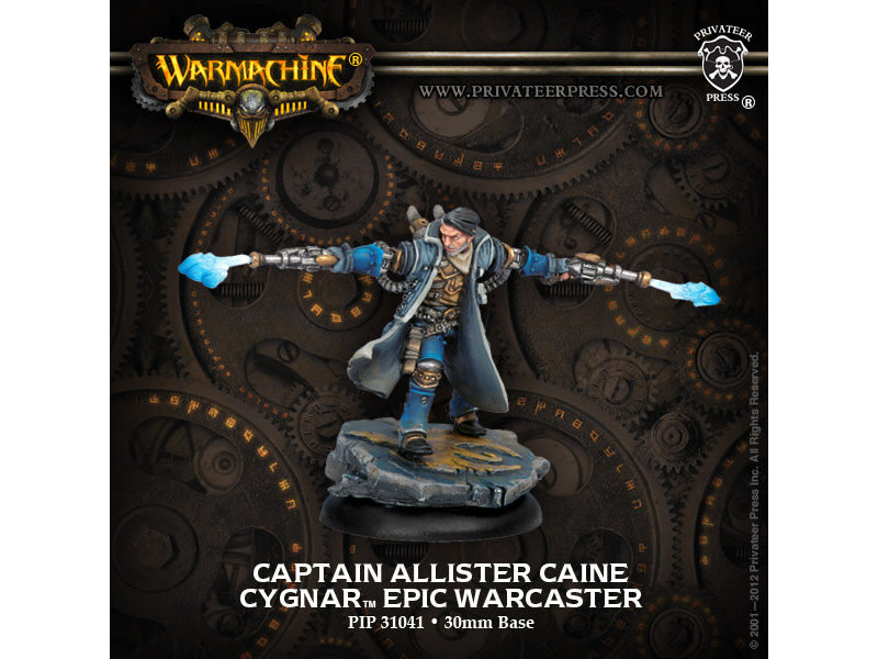 Privateer Press Cygnar - Captain Allister Caine (PIP 31041)