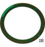 Hordes 4 inches Area Of Effect Rings (PIP 91087)