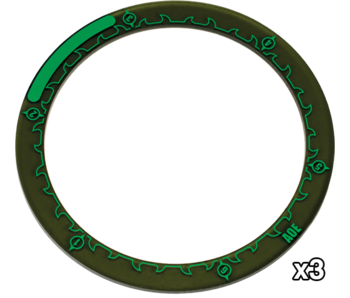 Hordes 4 inches Area Of Effect Rings (PIP 91087)