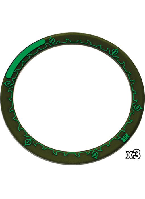 Hordes 4 inches Area Of Effect Rings (PIP 91087)