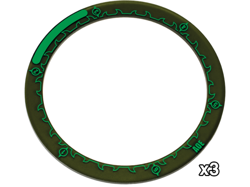 Privateer Press Hordes 4 inches Area Of Effect Rings (PIP 91087)