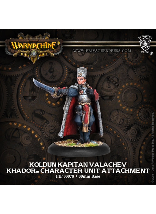 Khador - Koldun Kapitan Valachev (PIP 33078)