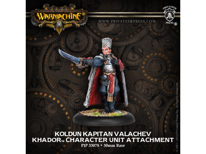 Khador - Koldun Kapitan Valachev (PIP 33078)