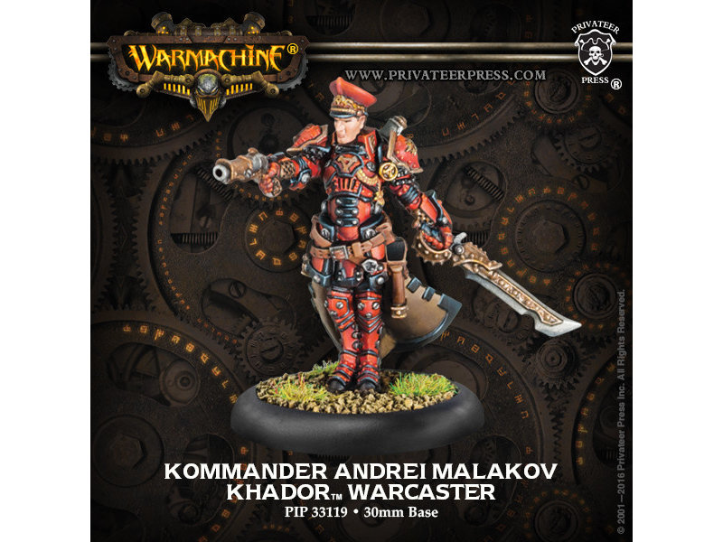 Khador - Kommander Andrei Malakov (PIP 33119)