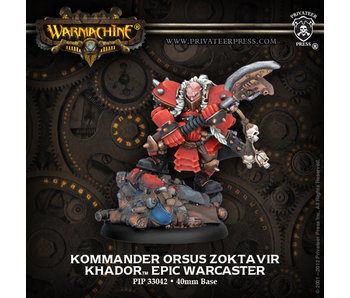 Khador - Kommander Orsus Zoktavir (PIP 33042)