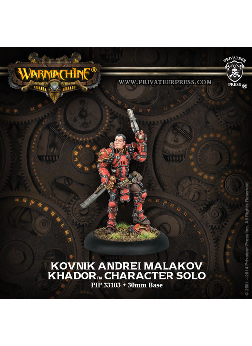 Khador - Kovnik Andrei Malakov (PIP 33103)