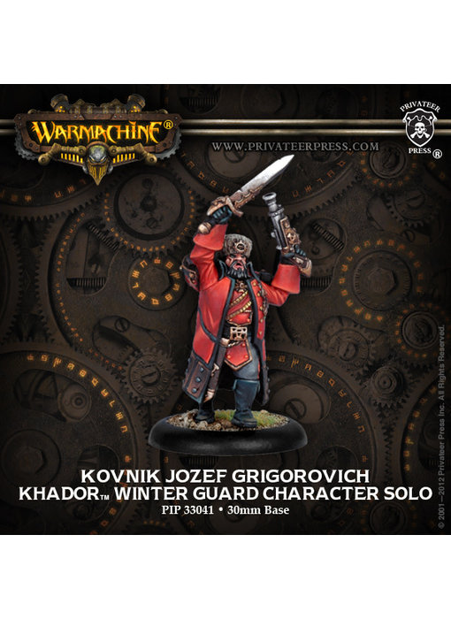 Khador - Kovnik Jozef Grigorovich (PIP 33041)
