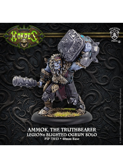 Legion of Everblight - Ammok the Truthbearer, Blighted Ogrun (PIP 73113)