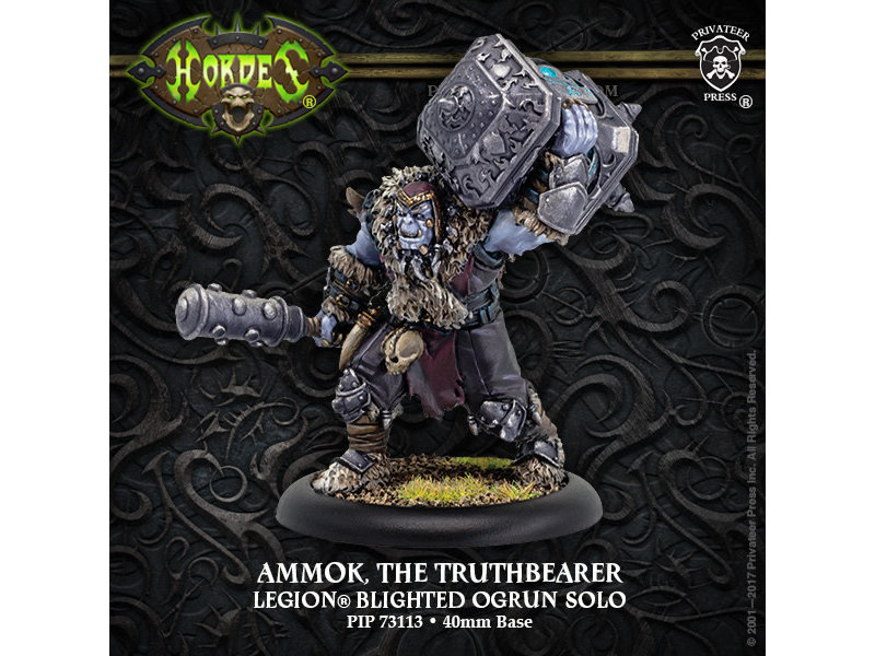 Legion of Everblight - Ammok the Truthbearer, Blighted Ogrun (PIP 73113)