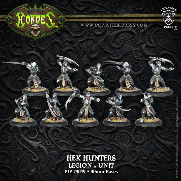 Legion of Everblight Blighted Nyss Hex Hunter Unit (PIP 73049