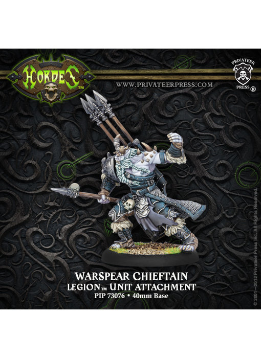Legion of Everblight - Warspear Chieftain (PIP 73076)