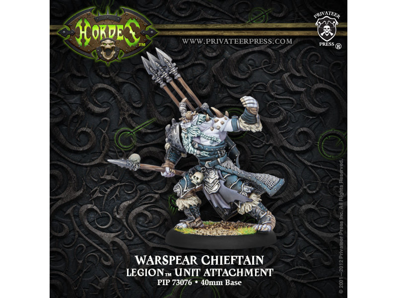 Privateer Press Legion of Everblight - Warspear Chieftain (PIP 73076)