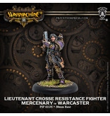 Mercenaries - Lieutenant Gastone Crosse Warcaster (Metal) (PIP 41135)