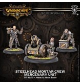Mercenaries - Steelhead Mortar Crew (3) (metal / resin) (PIP 41155)