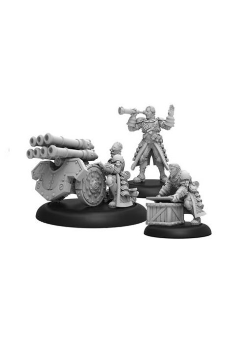 Mercenaries - Steelhead Volley Gun Crew (3) (metal / resin) (PIP 41157)