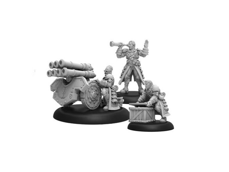 Privateer Press Mercenaries - Steelhead Volley Gun Crew (3) (metal / resin) (PIP 41157)