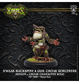 Privateer Press Minons - Kwaak Slickspine & Gub, Croak Sorcerers Solo (Metal) (PIP 75080)