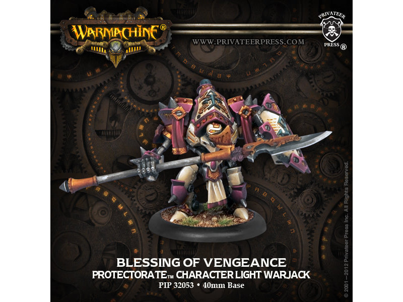 Protectorate of Menoth - Blessing Of Vengance Lght Warj (PIP 32053)