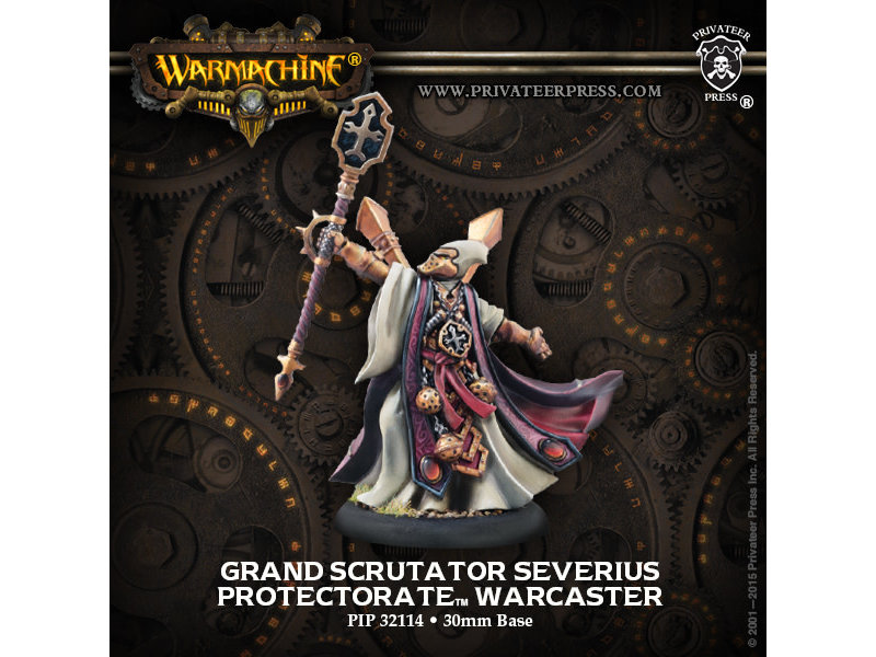 Protectorate of Menoth - Grand Scrutator Severius (PIP 32114)