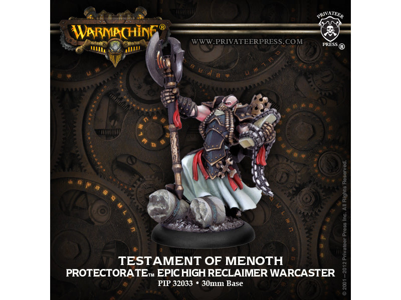 Protectorate of Menoth - Testament Of Menoth (PIP 32033)