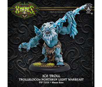Trollbloods - Ice Troll Light Warbeast (Resin/Metal) (PIP 71114)
