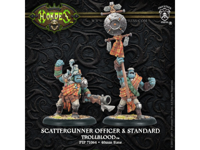 Trollbloods - Scattergunner Officer (PIP 71064)
