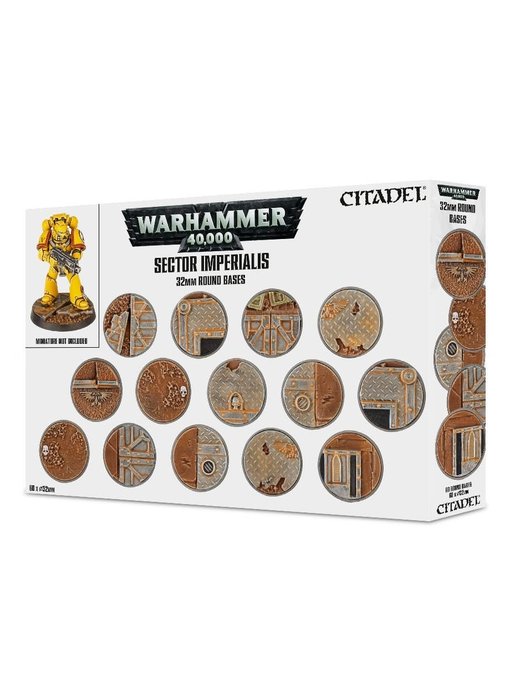 Sector Imperialis 32mm Round Bases