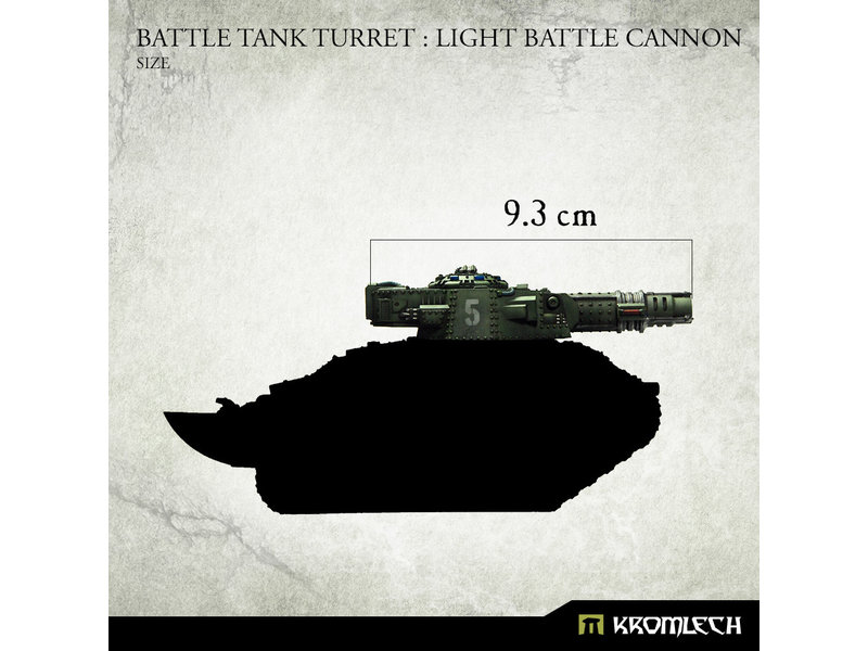 Kromlech Battle Tank Turret - Light Battle Cannon