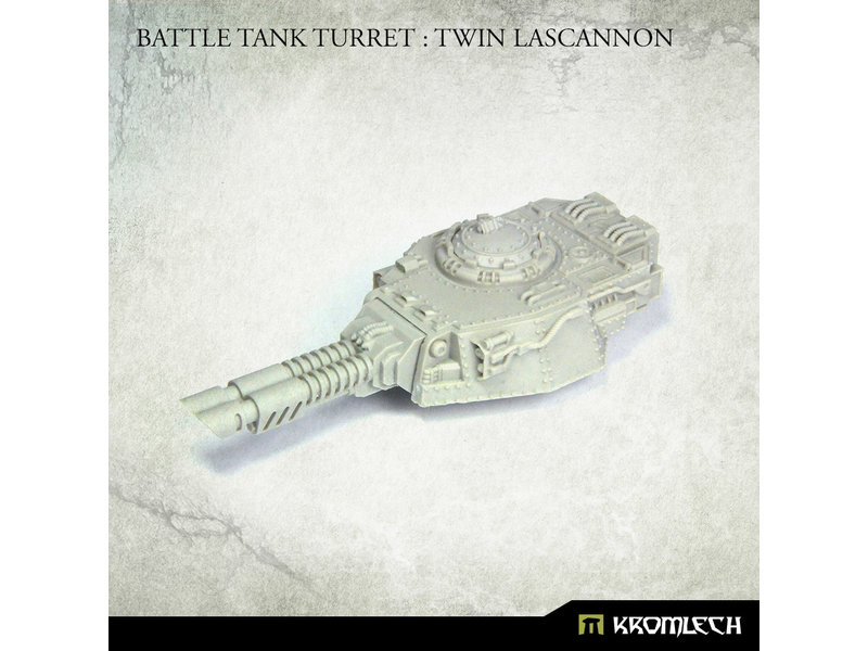Kromlech Battle Tank Turret - Twin Lascannon