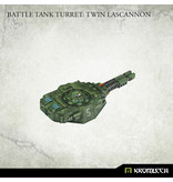 Kromlech Battle Tank Turret - Twin Lascannon