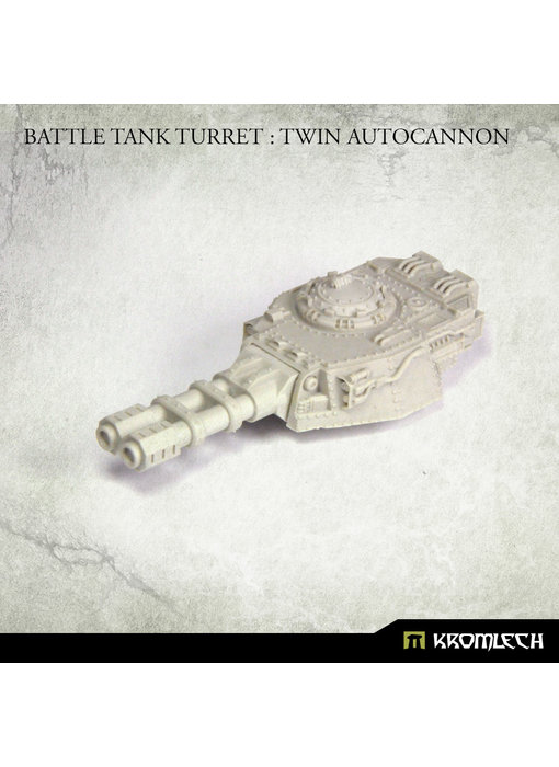 Battle Tank Turret - Twin Autocannon