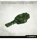 Kromlech Battle Tank Turret - Twin Autocannon