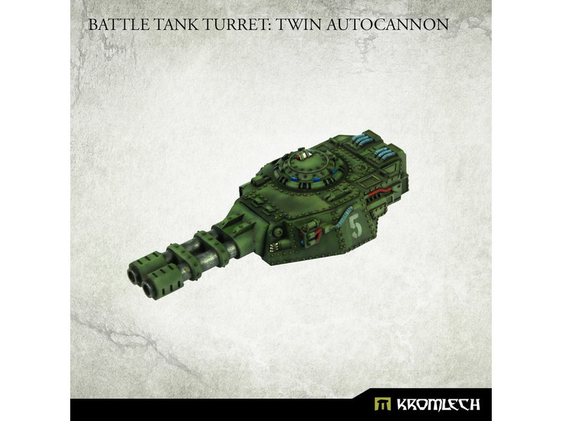 Kromlech Battle Tank Turret - Twin Autocannon