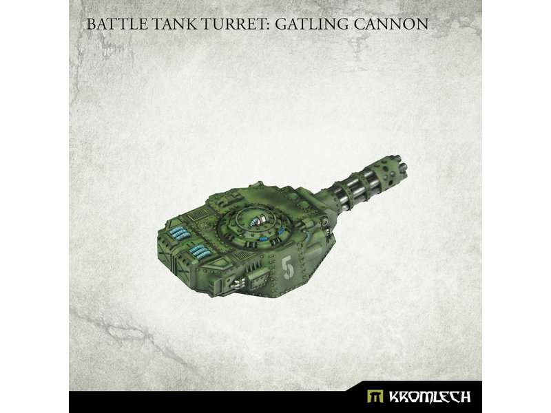 Kromlech Battle Tank Turret - Gatling Cannon