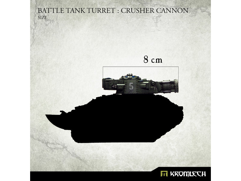 Kromlech Battle Tank Turret - Crusher Cannon (KRVB087)