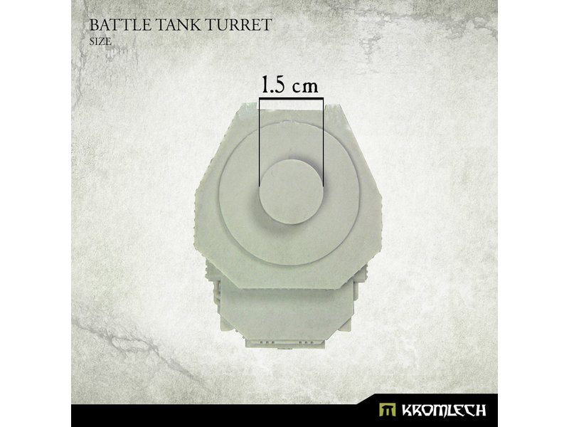 Kromlech Battle Tank Turret - Battle Cannon
